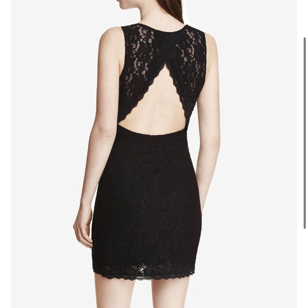Express lace dress size XS Women’s dress open back
